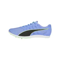 chaussures puma distance 11 track and field bleu noir, taille 40 - eur