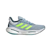 chaussures adidas solar glide 6 gris jaune aw23, taille uk 7.5