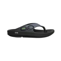 sandales oofos recovery ooriginal sport noir graphite unisexe, taille 40 - eur