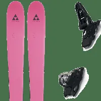pack ski all mountain fischer ranger w pink 24 + fixations femme rose taille 162 2024