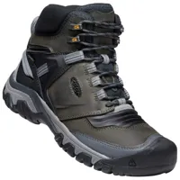 keen - ridge flex mid wp - chaussures de randonnée taille 8,5, noir