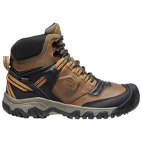keen - ridge flex mid wp - chaussures de randonnée taille 10, brun