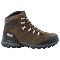 jack wolfskin - refugio texapore mid - chaussures de randonnée taille 40,5, brun
