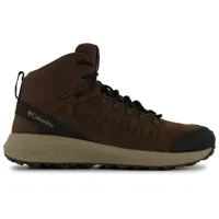 columbia - trailstorm crest mid waterproof - chaussures de randonnée taille 8, noir/brun