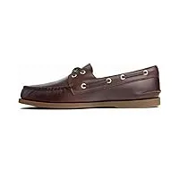 sperry top-sider men's authentic original boat shoe,amaretto,9 w us