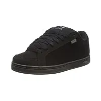 etnies kingpin, chaussures sport homme - noir (black/black 003), 39 eu