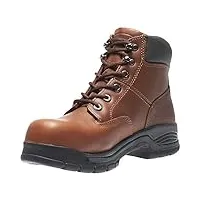 wolverine® men's harrison steel toe eh boots brown