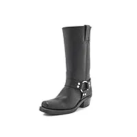 frye harness 12r, boots femme - noir (blk), 39.5 eu (9 us)