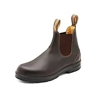 blundstone classic comfort 550 - bottes chelsea - bottes classiques - mixte adulte - marron (brown) - 37.5 eu (uk 4.5)