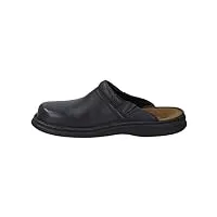 josef seibel max hommes sabots | chaussures homme en cuir véritable - noir (black) -48 eu (13 uk)