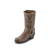 frye harness 12r, boots femme - gris (smk), 37 eu (7 us)