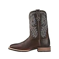 ariat - chaussures quickdraw western western hommes, 47 m eu, brown oiled rowdy