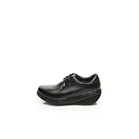 joya elegance black, chaussures de ville à lacets pour femme noir schwarz - noir - schwarz, 34 1/3 eu
