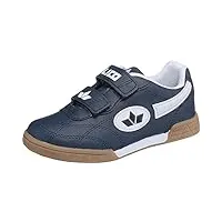 lico bernie v, chaussures indoor enfant mixte - bleu(marine/weiss) - 36