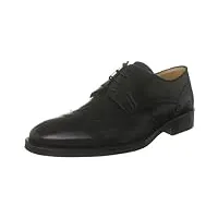 florsheim russel 50723/01, chaussures de ville homme - noir (black calf), 41 eu (7 uk) (7 us)