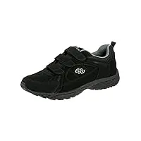 brütting hiker v, chaussures de marche nordique mixte, noir (schwarz/grau schwarz/grau), 43 eu