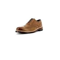 gordon & bros levet, chaussures de ville à lacets pour homme - marron - braun (tan), 44 eu