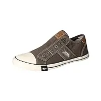 mustang homme 4058-401-2 chaussons doublé chaud, gris (2 grau), 43