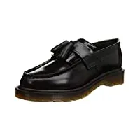 dr martens adrian polished smooth, chaussures de ville mixte adulte - noir (black), 37 eu (4 uk)