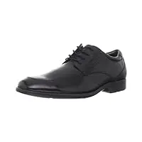 rockport bl moctoe, chaussures de ville homme, noir, 46.5