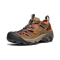 keen arroyo ii, chaussures de randonnée basses homme, marron (black olive/bombay brown), 42 eu