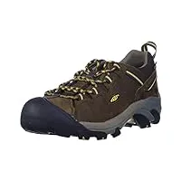 keen homme targhee 2 waterproof chaussure de randonnée, cascade brown/golden yellow, 48.5 eu