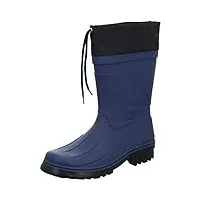bockstiegel bottes de pluie homme nils, couleur:bleu foncé, taille:40