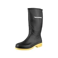 dunlop protective footwear (dunzj) dunlop dull, bottes & bottines de pluie mixte enfant, black, 33 eu