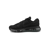 nike homme air max 2017 chaussures de trail, noir (black/black/black 004), 44.5 eu