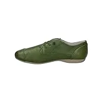 josef seibel fiona 01, chaussures de ville à lacets pour femme - vert - grün (india), 43 eu
