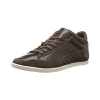 puma tarrytown corduroy, chaussures de ville homme - marron (chocolate brown/white swan), 40 eu