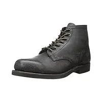 fryeprison boot - bottines prison homme, noir (noir), 42 eu
