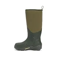 muck boots arctic sport tall, work wellingtons mixte adulte - vert (moss 333a), 43 eu (9 uk)