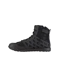reebok work men's nano 6" tactical boot, black, 8.5 wide
