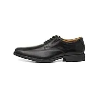 clarks - chaussure de marche tilden homme, 41 2e eur, black leather