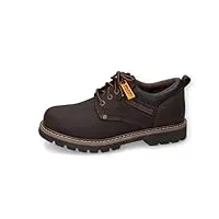 dockers by gerli homme bottines à lacets, monsieur chaussures à lacets,bottes courtes,bottes à lacets,bottes,chukka boot,cafe,45 eu / 10.5 uk