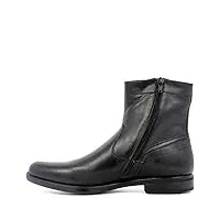 florsheim men's midtown plain toe zip boot black smooth 8.5 eee us