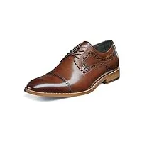 stacy adams chaussures habillées couleur marron cognac taille 44 eu / 10 us