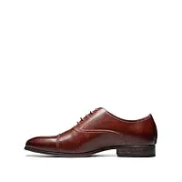 florsheim chaussures habillées couleur marron cognac smooth taille 43.5 eu / 9.5