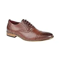 goor - chaussures de ville - homme (44 eu) (marron)