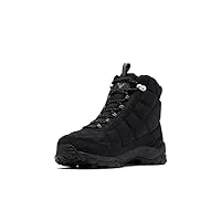 columbia firecamp boot bottes de neige imperméables homme, noir (black x city grey), 47 eu
