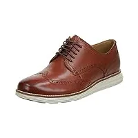 cole haan original grand shortwing sneakers, richelieus homme, marron (woodbury/ivory tan), 43 eu