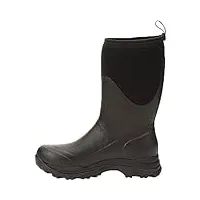 muck boots homme arctic outpost mid botte de pluie, black, 48 2/3 eu
