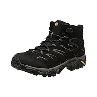 merrell moab 2 mid gtx, chaussures de randonnée hautes homme, noir (black), 44 eu