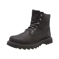 cat footwear homme deplete wp classic boots, black, 43 eu