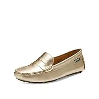eastland femmes chaussures loafer couleur metallic gold taille 42 eu / 11 us