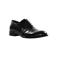cesare paciotti 201654, chaussures à lacets homme - noir - noir, 41 eu