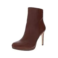 nine west femmes bottes couleur marron brown leather taille 38 eu / 7 us