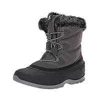 kamik femme momentumlo bottes de neige, gris (charcoal-charbon cha), 40 eu