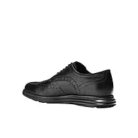 cole haan original grand shortwing sneakers, richelieus homme, noir (black/black black), 45 eu